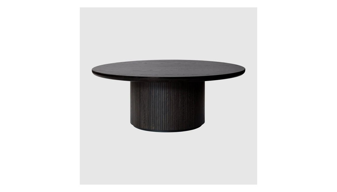 Moon Coffee Table - Round, 120cm diameter, Wood top茶几