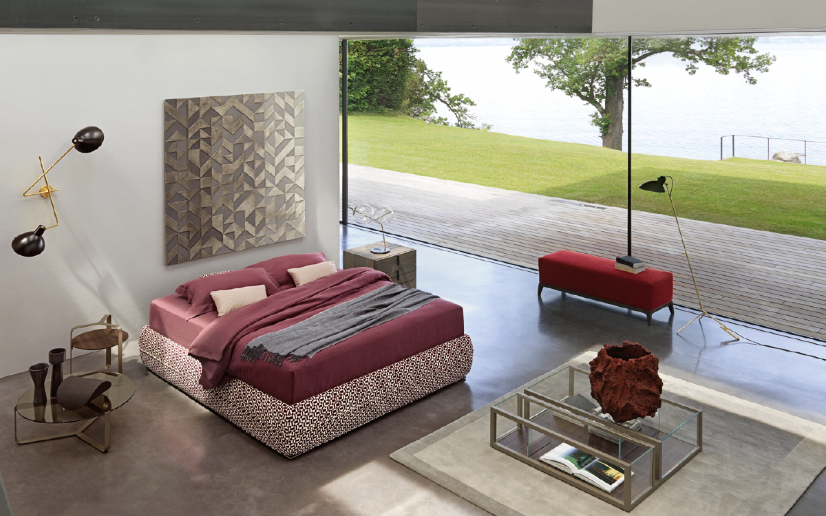 Mandarine Sommier双人床