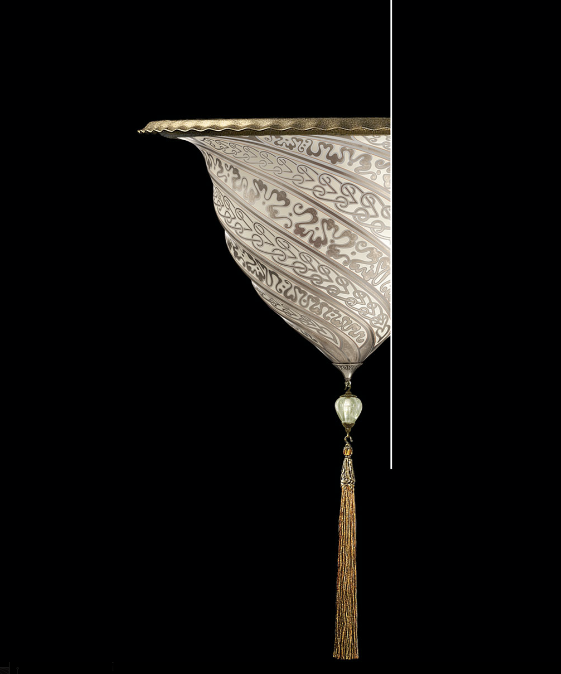 Venetia studiumvSamarkanda silver glass wall applique lamp 壁灯