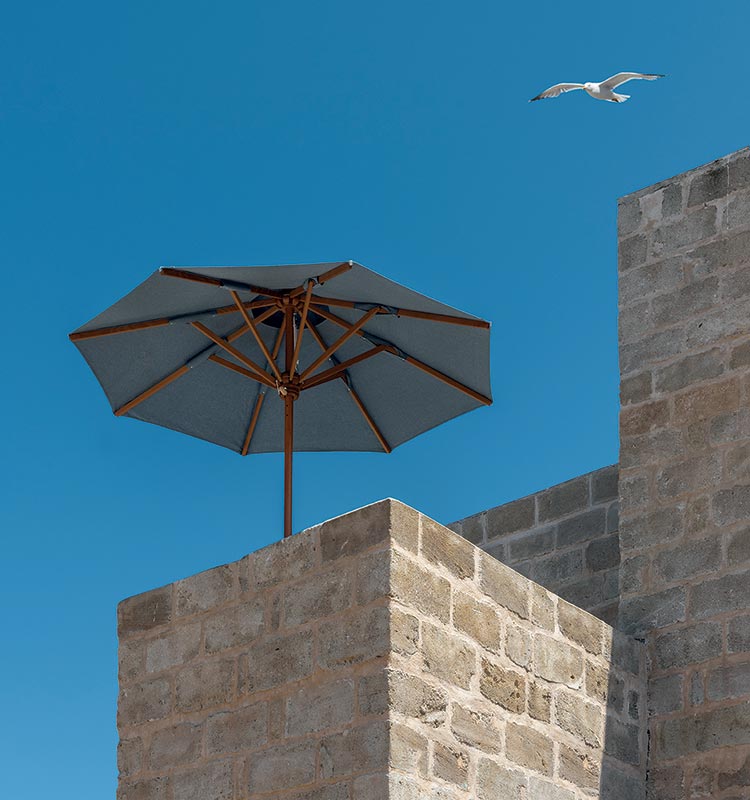 ETHIMOClassic Square parasol 3x3 m遮阳伞