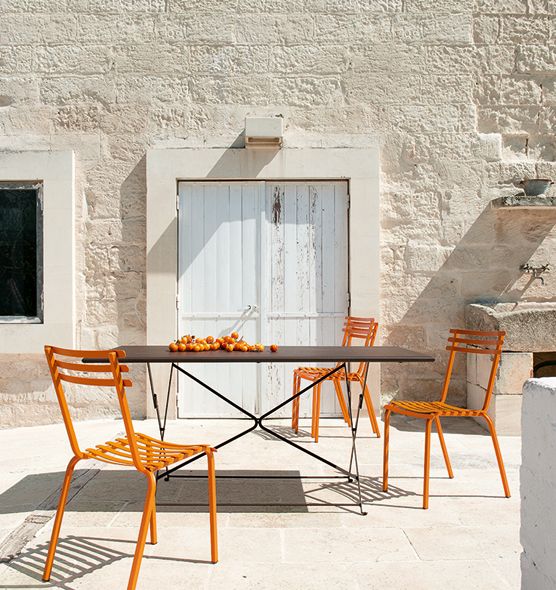 ETHIMOFlower Rectangular folding table 160x80长餐桌