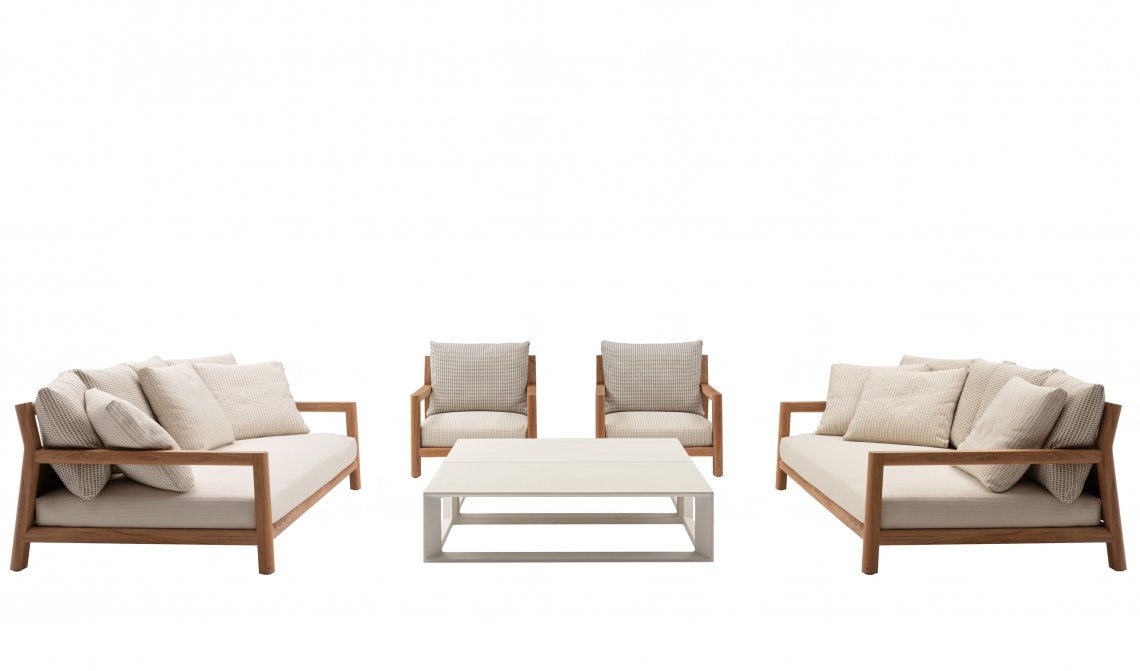 B&B ITALIAPablo Outdoor  多人沙发