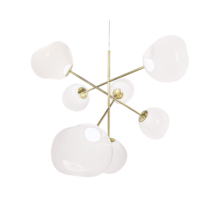 TOMDIXONMelt Chandelier Large Opal LED吊灯