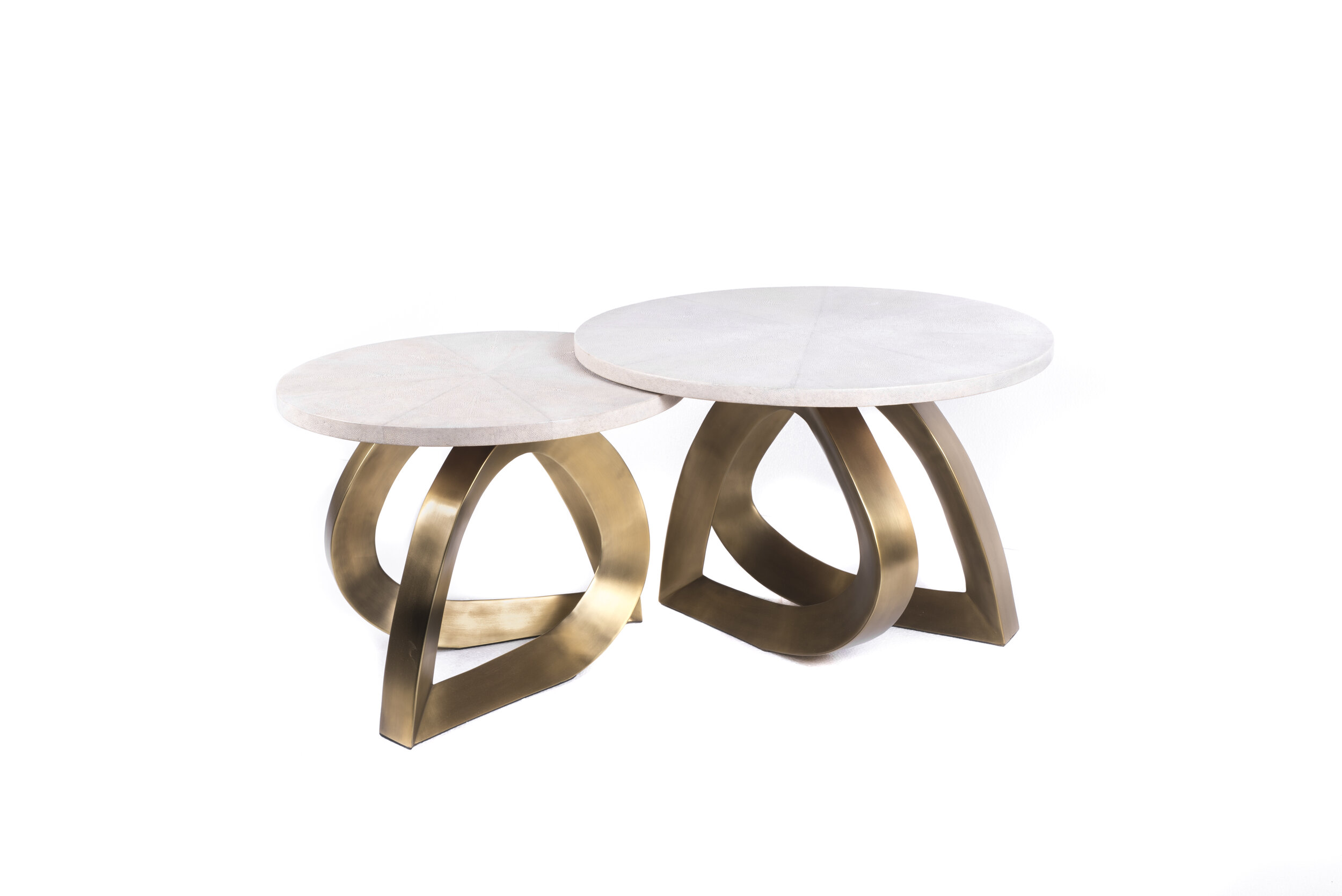 KIFU PARISSet of 2 Teardrop Nesting茶几