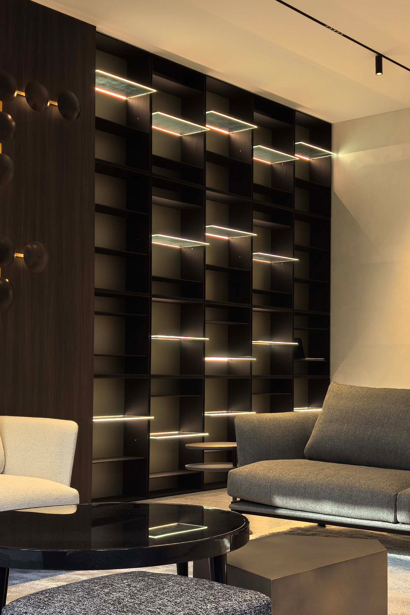 【北京案例实拍】 Poliform品牌的意式低奢的柜体美学